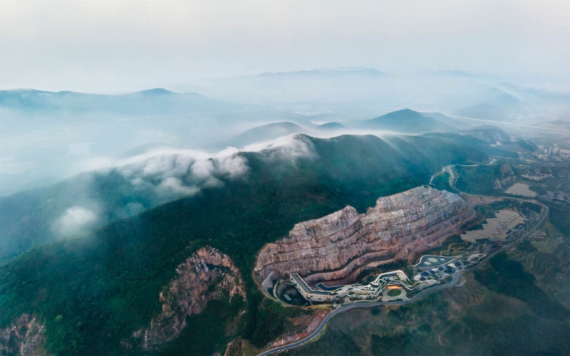 A Nearby Quarry Informs the Interiors of This Hotel in China by Cheng Chung Design - Interior Design