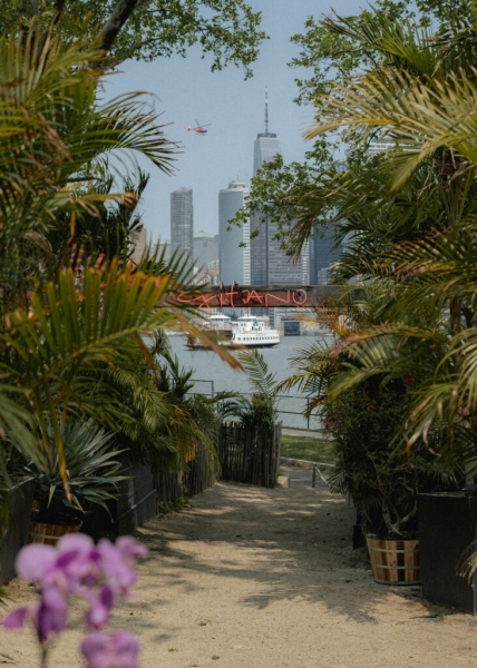 Governors Island Morphs into a Tropical Beach Club