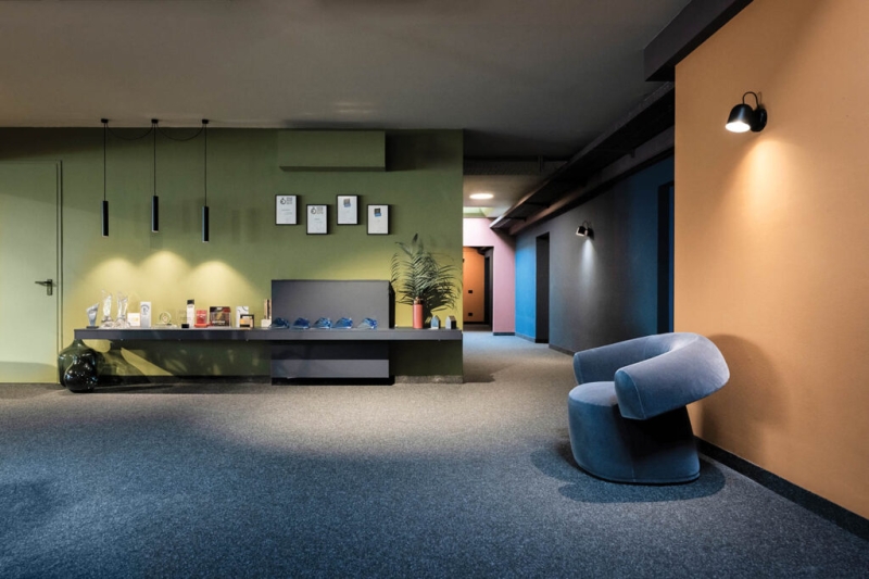 NOA Unveils A Colorful + Experimental Office Space