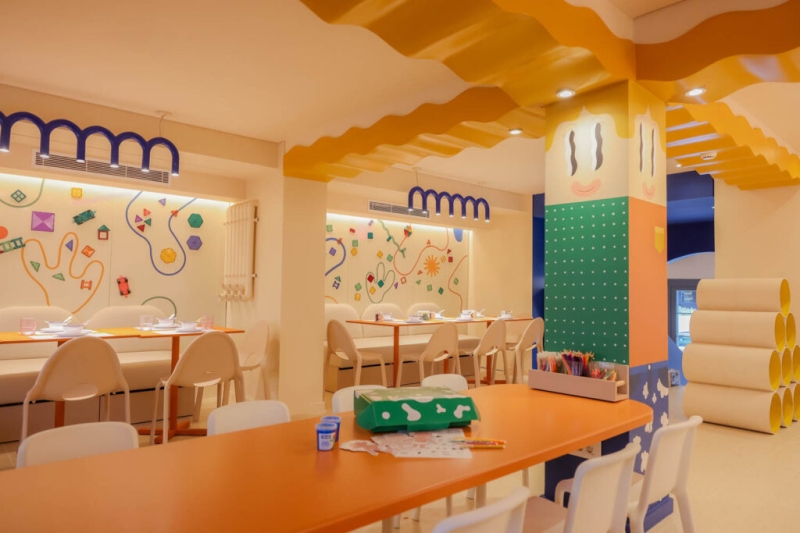 The Design of Beirut’s Sippy Cup Café Entices All Ages