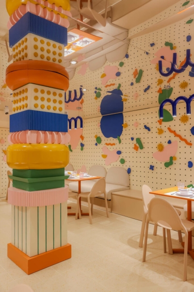 The Design of Beirut’s Sippy Cup Café Entices All Ages