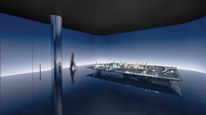 Be Mesmerized At The Future City Exhibition Center In Shenzen