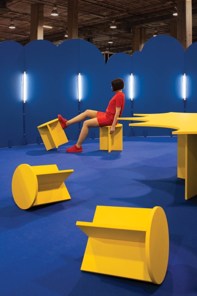 Get Electrified With Clap’s Knock-Out Installation