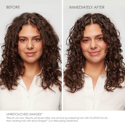 Olaplex's Patented Bond Shaping Technology Supports the Curl Community