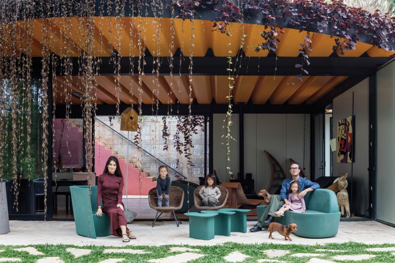 Step Into A Modular Home In Brazil Embraced By The Earth