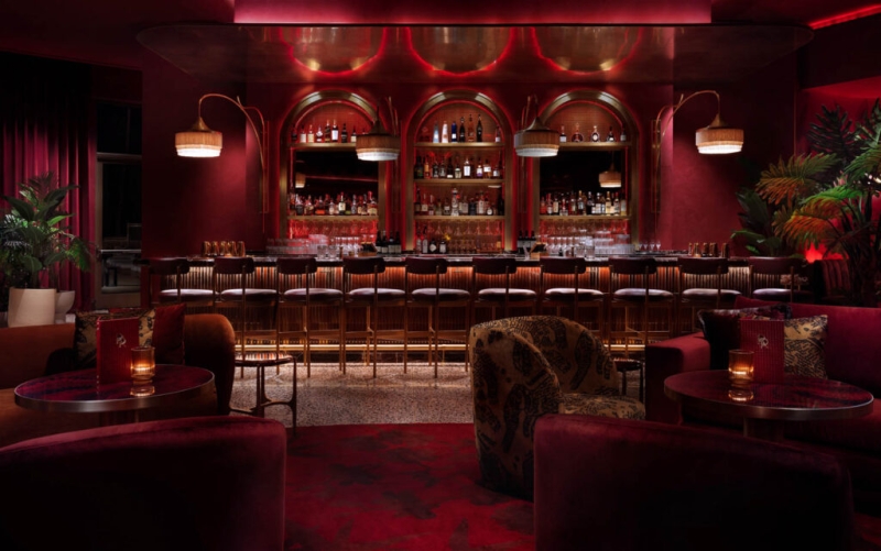 Dark and Moody: Inside Rouge Room in Las Vegas