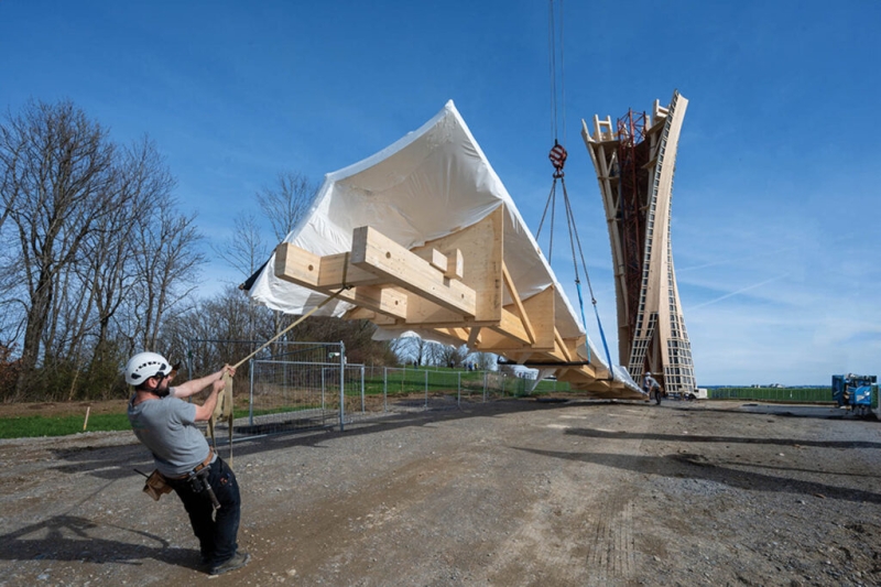 Wangen Tower Surfaces As A Bold Landmark In Southern Germany