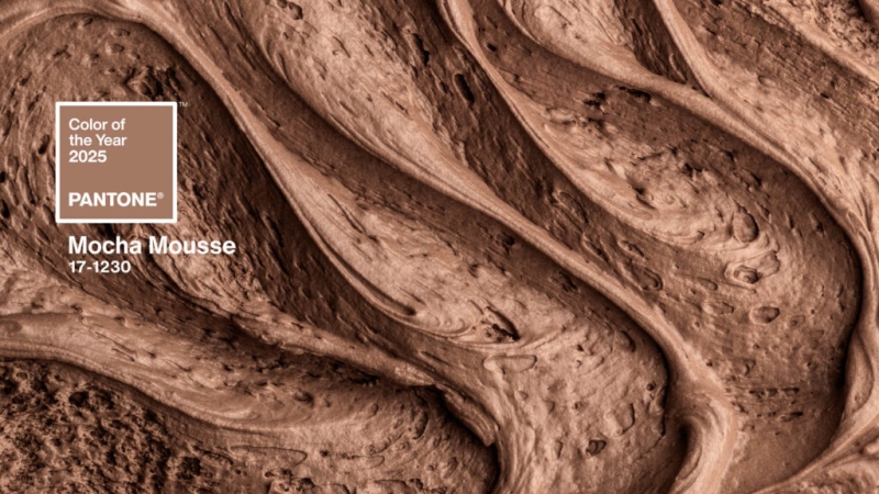 Indulge In Pantone's 2025 Color Of The Year, Mocha Mousse