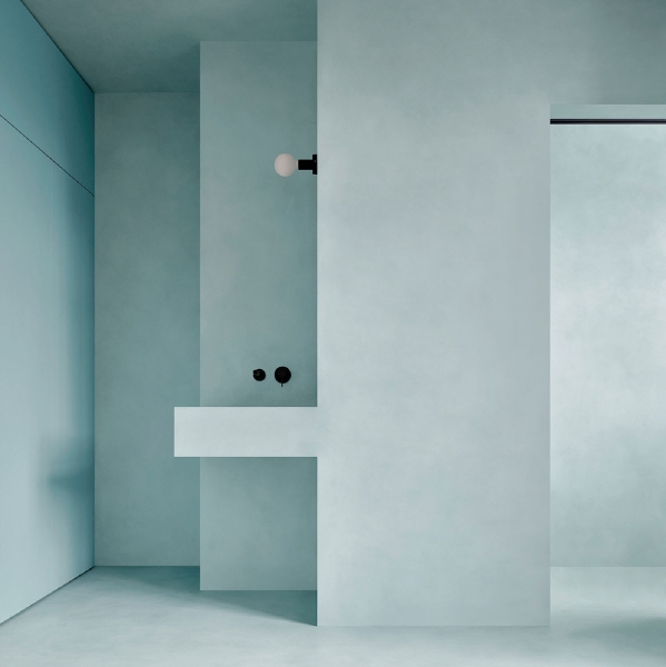 Geometric Forms Enliven A Suite Of Bathrooms In Singapore