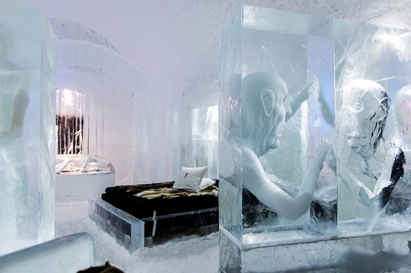 ICEHOTEL Welcomes All Guests Into This Frosty Venue