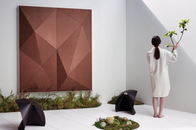 Wood-Skin Envisions Architectural Panels as Origami - Interior Design