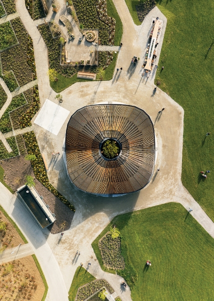 Bio-Based Materials Inform The Design Of This Wavelike Pavilion