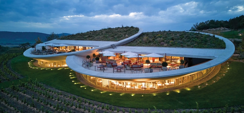 UFO or Winery? This Contemporary Structure Stuns In Hungary