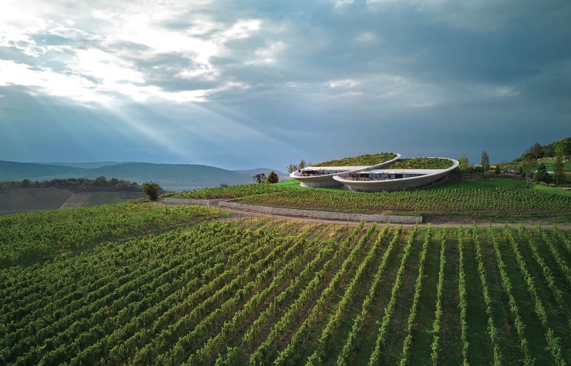 UFO or Winery? This Contemporary Structure Stuns In Hungary